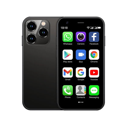SERVO 15SE Mini Smartphone 3G WCDMA Android System WiFi Hotspot Play Store 3.0" Display Kleine Palm-Smartphones Dual SIM Standby