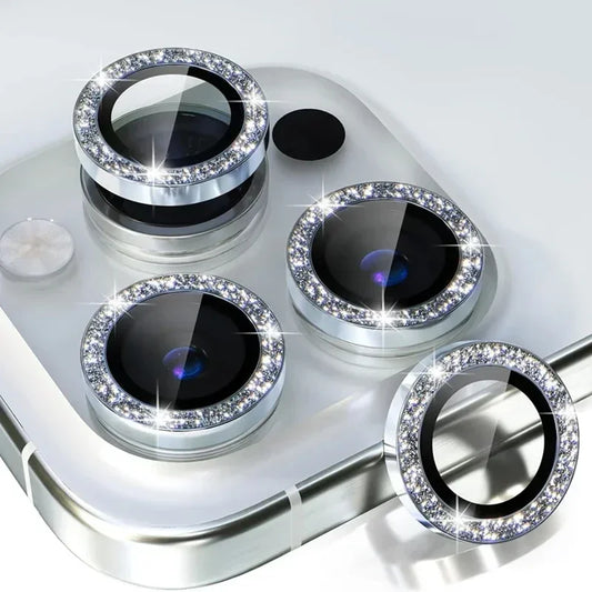 1 Set Kameraobjektiv-Schutzglas für iPhone 13, für iPhone 11, 12, 13, 14, 15, 16, 17 Pro Max Plus Objektiv-Displayschutzfolie Glasfolie