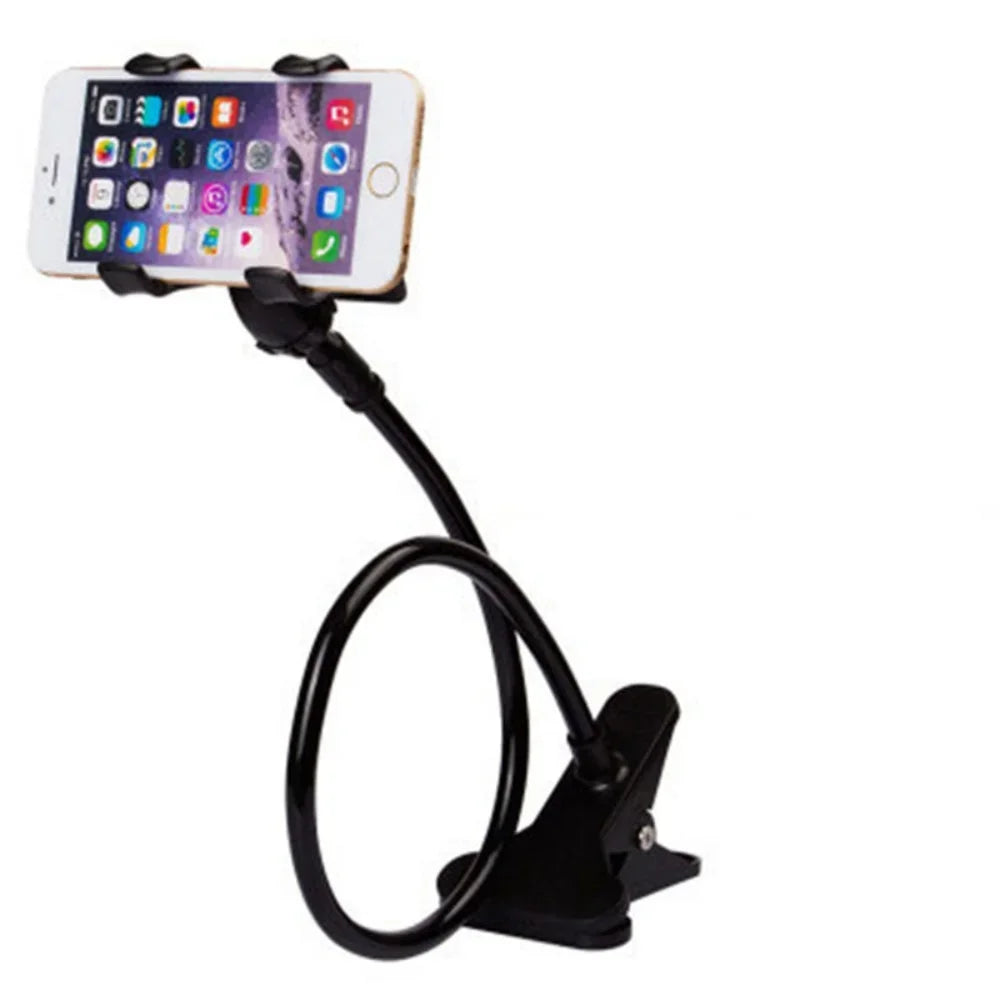 Verstellbarer Handyhalter mit langem Arm | Universelle Bett-Schreibtischhalterung | Passend für iPhone Samsung Xiaomi Huawei alle Modelle