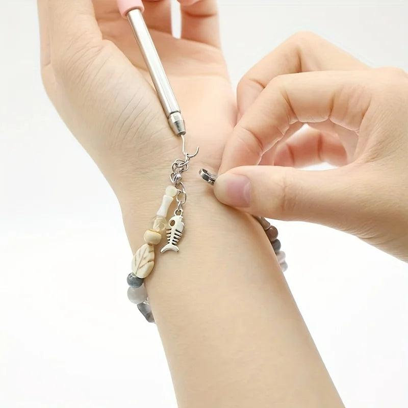Hilfe Armbandwerkzeug Partner Schmuckhelfer Befestigungshilfe Schnell Lösen Haken Ausrüstung Zangen Verschlüsse Krawatten Reißverschluss Handwerk