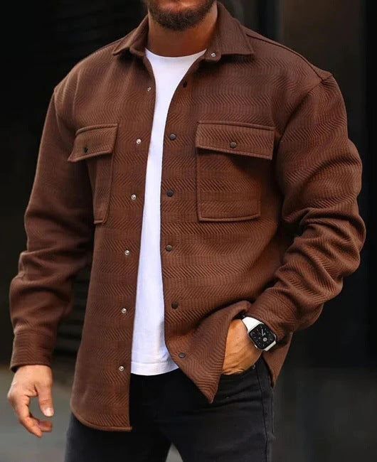 Polokragen Jacke