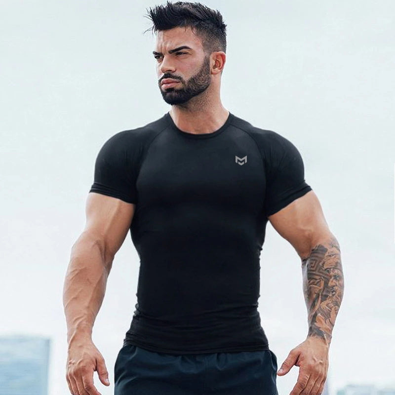 Gym Kurzarm Quick Dry T-Shirt