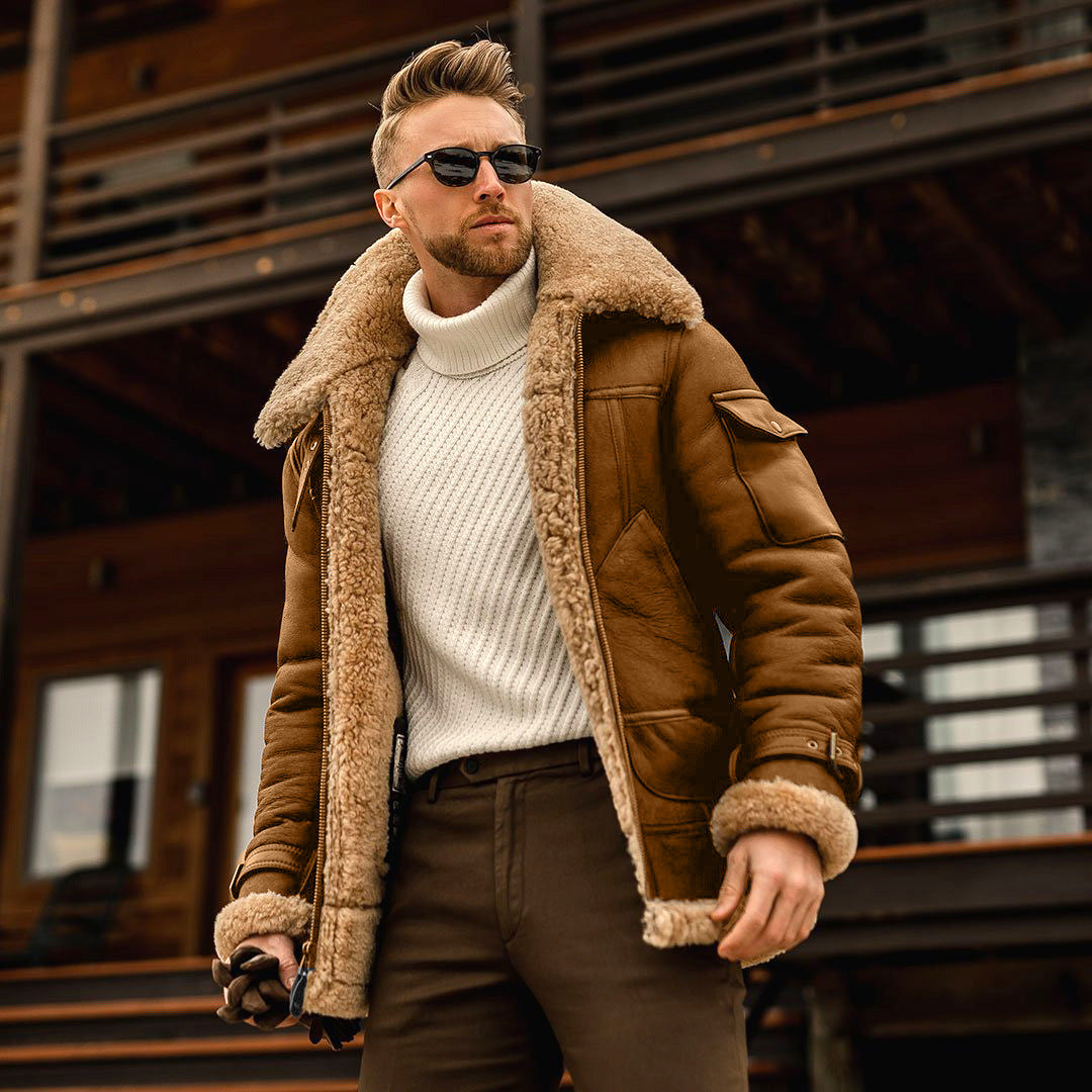 Chaqueta polar Pelzkragen Armee Taktische