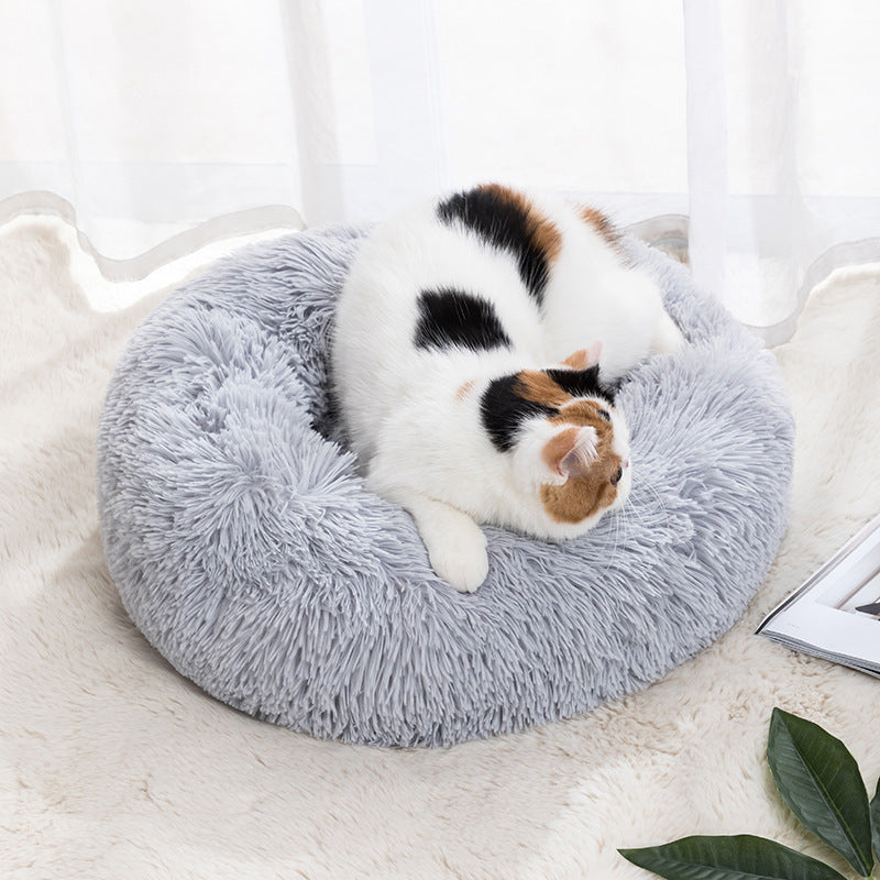 Winter-warm pet bed, pet supplies, cat bed