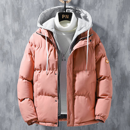Zweiteiler Winddicht Baumwolle Casual Kapuzenjacke