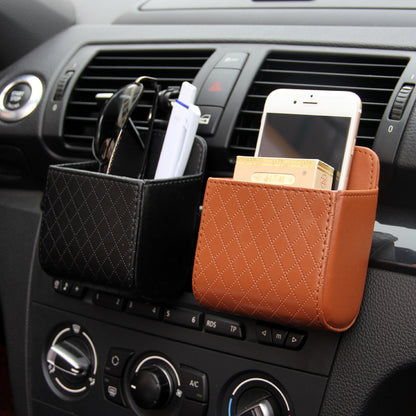 Accessories: Air vent, Multifunctional car storage bag