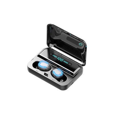 Multifunctional Bluetooth headset with binaural movements, power bank function and phone support