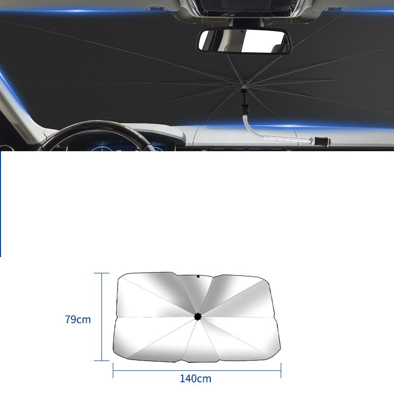 Protector UV Robusto Estabilizador Frontscheibenabdeckung Faltbarer Auto Sonnenschirm