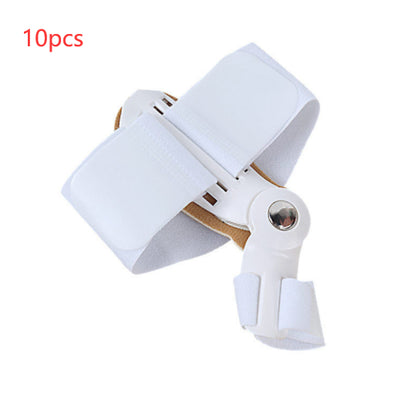 Hallux valgus corrector, toe correction cuffs made of plastic