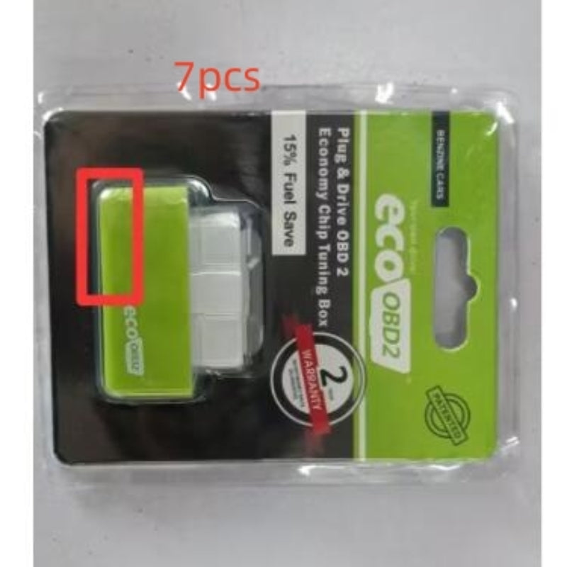 Interfaz de caja de chip de potencia EcoOBD2 Benzinmotoren Kraftstoffsparmodus Treiber
