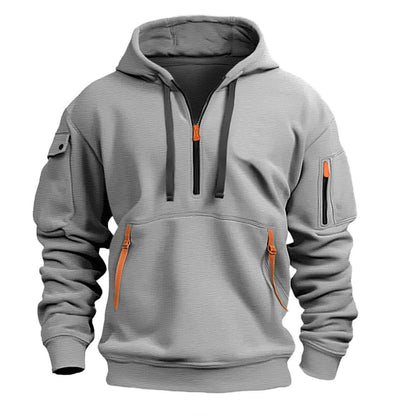 Modische Kapuzenpullover mit überschnittenen Schultern