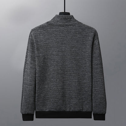 Stand-up collar sporty casual jacket