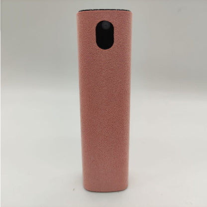 2-in-1 set for cleaning mobile phone and computer screens: microfiber cloth for dust removal