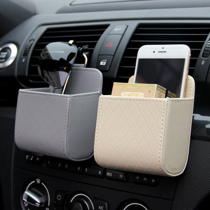 Accessories: Air vent, Multifunctional car storage bag