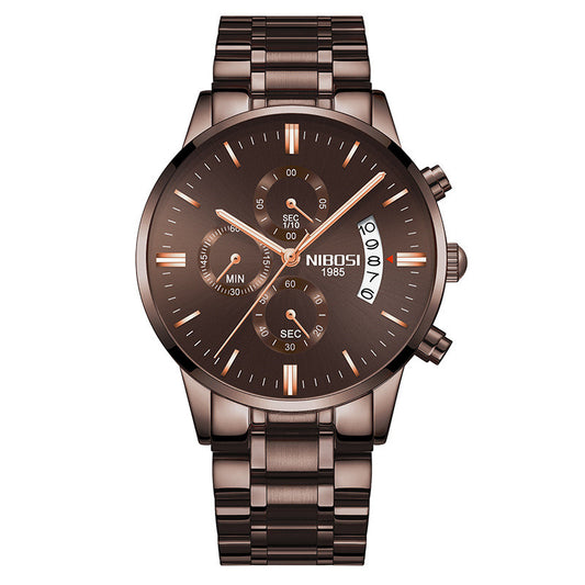 Edelstahl  Armbanduhr