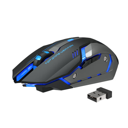 Maus para juegos USB ergonómico con cable