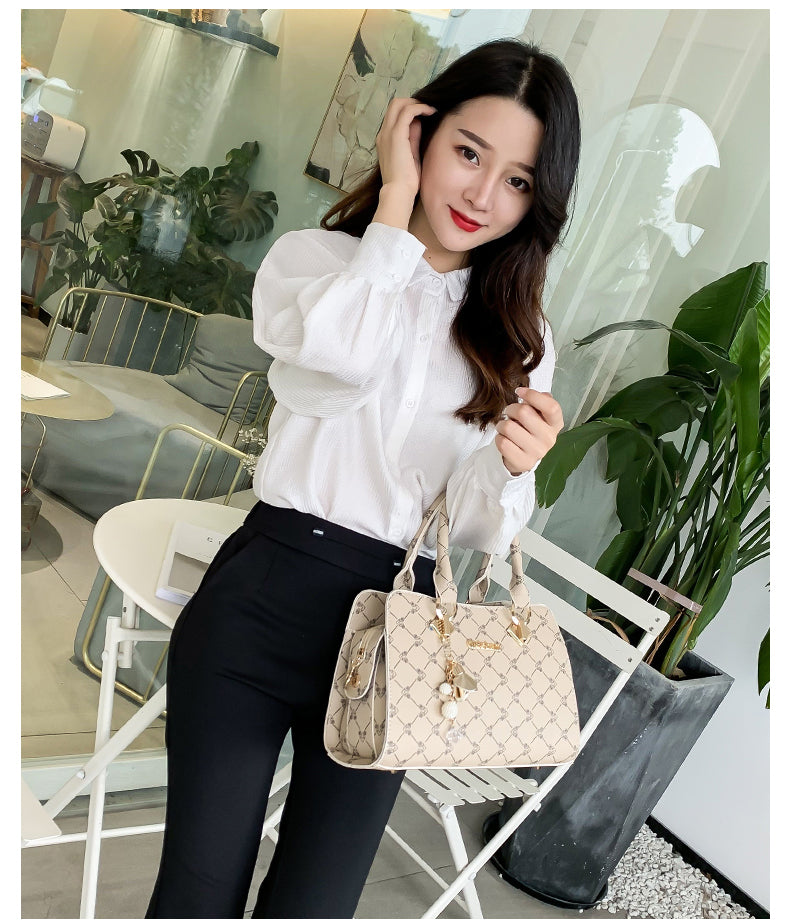 Neue Mode Geometrisches Muster Handtasche