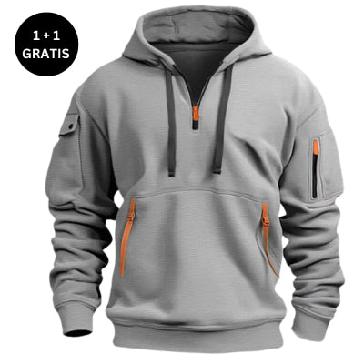 Modische Kapuzenpullover mit überschnittenen Schultern