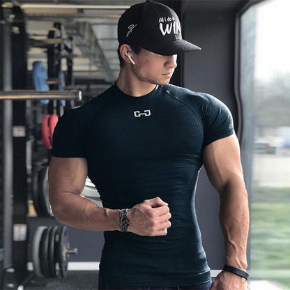 Gym Kurzarm Quick Dry T-Shirt