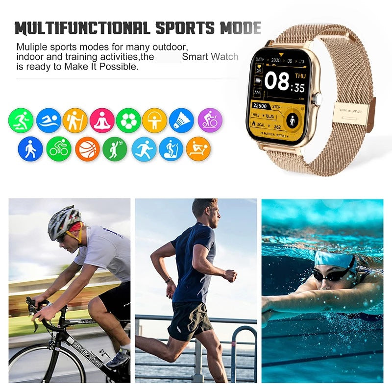 Reloj inteligente Y13 con Bluetooth y modo de salud.