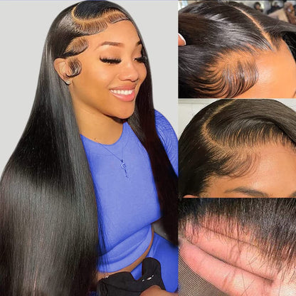 Real hair HD lace wigs