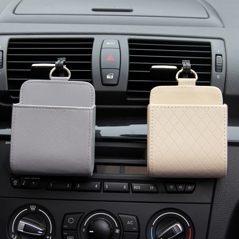 Accessories: Air vent, Multifunctional car storage bag