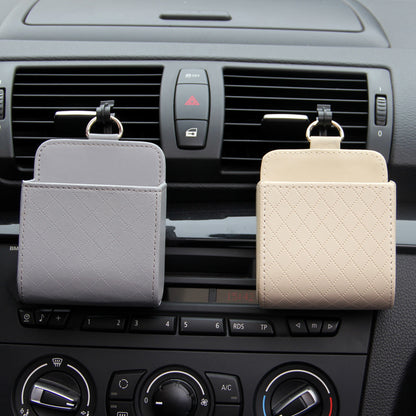 Accessories: Air vent, Multifunctional car storage bag