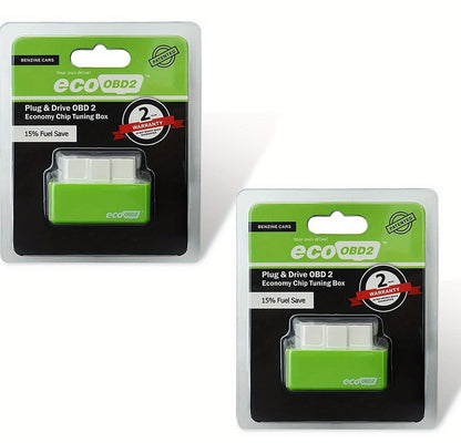 Interfaz de caja de chip de potencia EcoOBD2 Benzinmotoren Kraftstoffsparmodus Treiber
