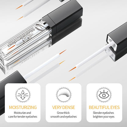 Wimpernserum nährt die Haarwurzeln, spendet intensive Nährstoffe, repariert und sorgt für dichte, schlanke und geschwungene Wimpern