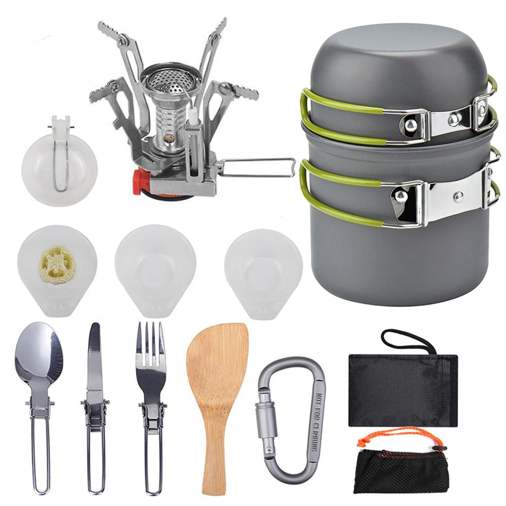 Aluminium Ausrüstung Outdoor Camping Kochgeschirr Set