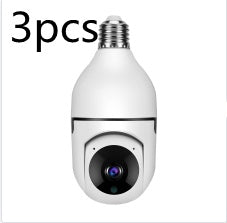 WiFi camera 1080P light bulb 4x zoom E27 home 5G WiFi alarm monitoring