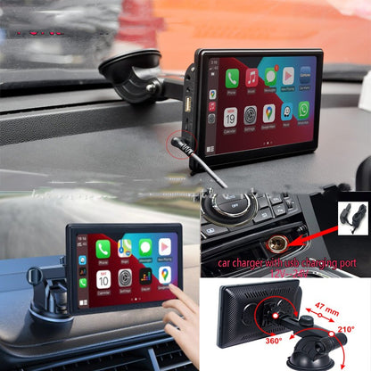 Portable IPS smart screen for cars, wireless projection surface, CarPlay, Android Auto