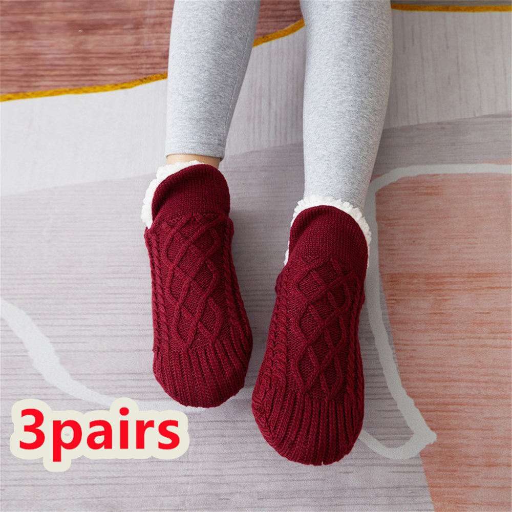 Rutschfeste Calcetines Mujer Wollsocken