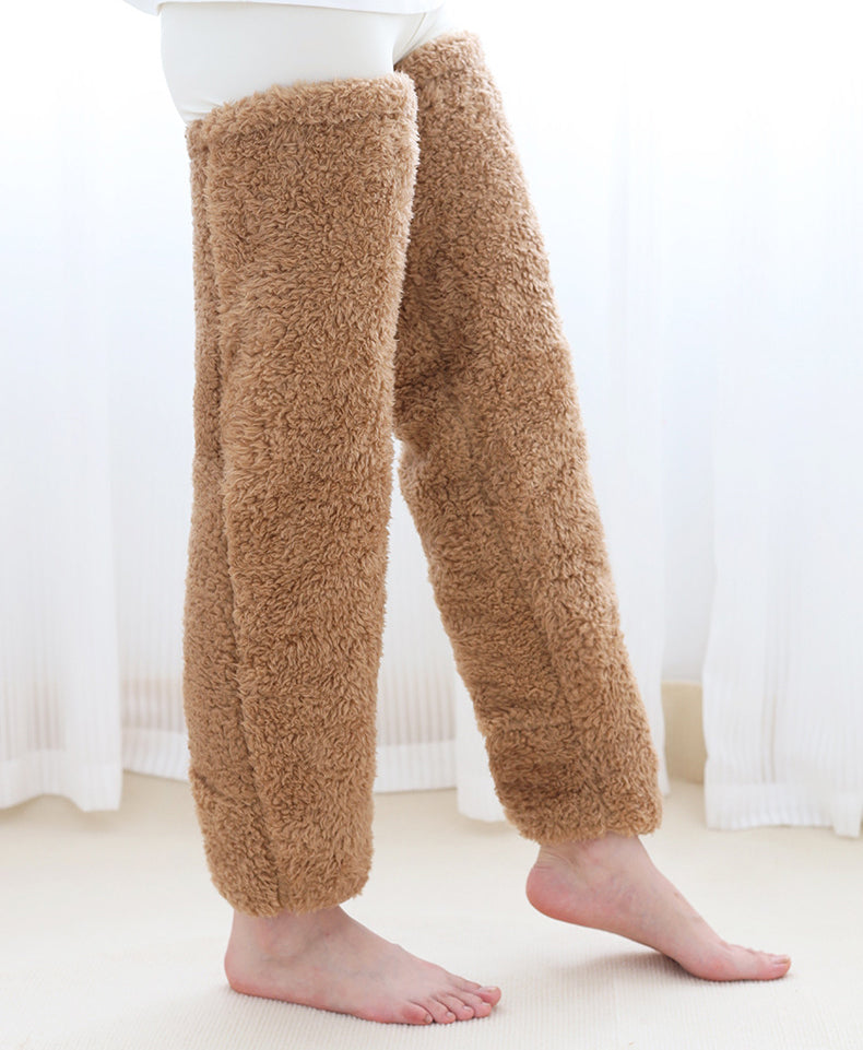 Overknee-Flauschig kältebeständige Socken