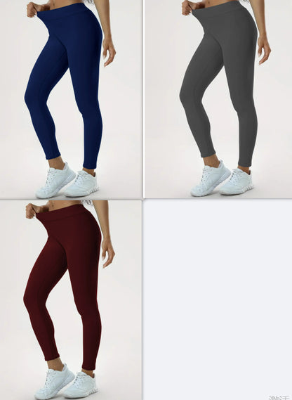 Hochelastische Yoga-Hose mit hoher Taille
