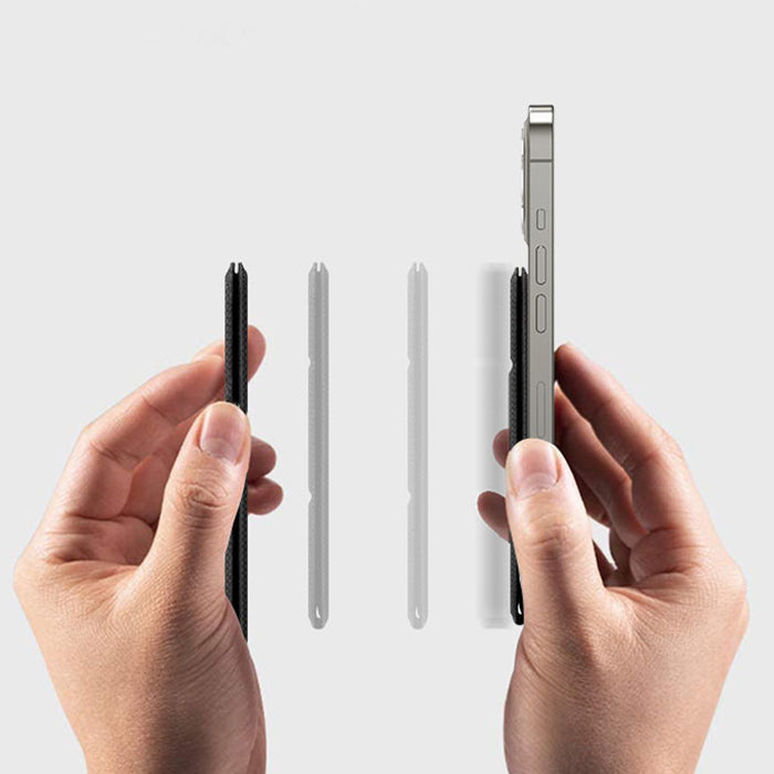 Magnetic card holder, mobile phone holder, card holder accessory