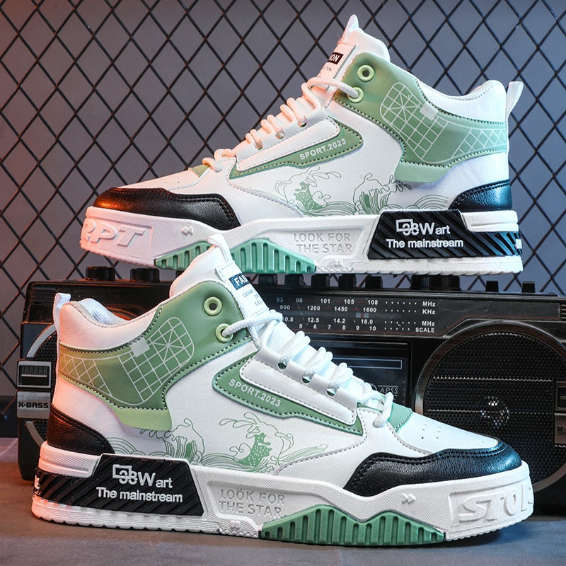 Bequemer, sportlicher High-Top-Sneaker