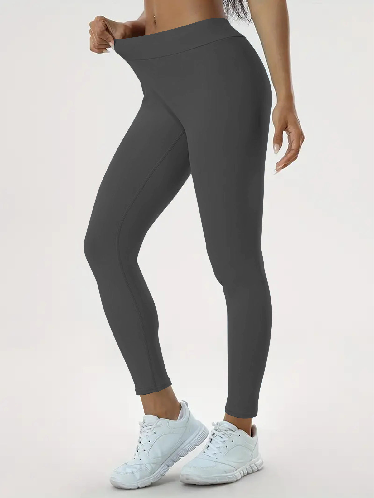 Hochelastische Yoga-Hose mit hoher Taille
