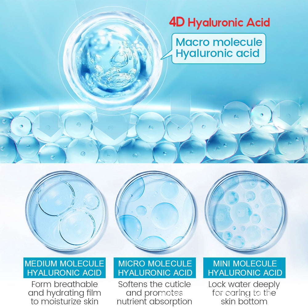 Anti-Aging Porenverfeinerndes, feuchtigkeitsspendendes Hyaluronsäure-Gesichtsserum