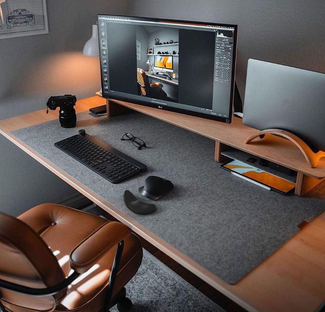 Ergonomische Handgelenkauflage aus Silikongel, rutschfest, stromlinienförmig, für Computer, Büro und Gaming-PC